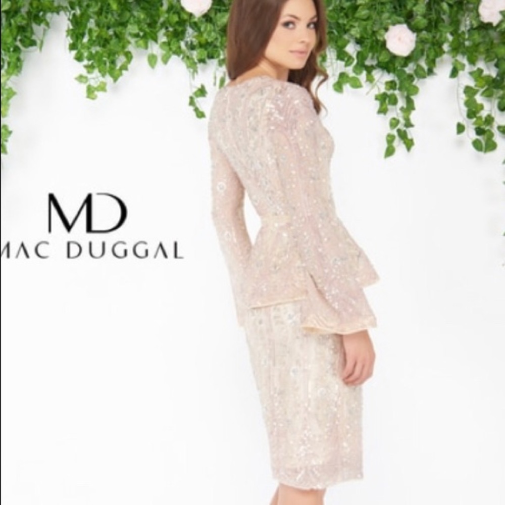 Mac Duggal dress Size 4 - Picture 3 of 6